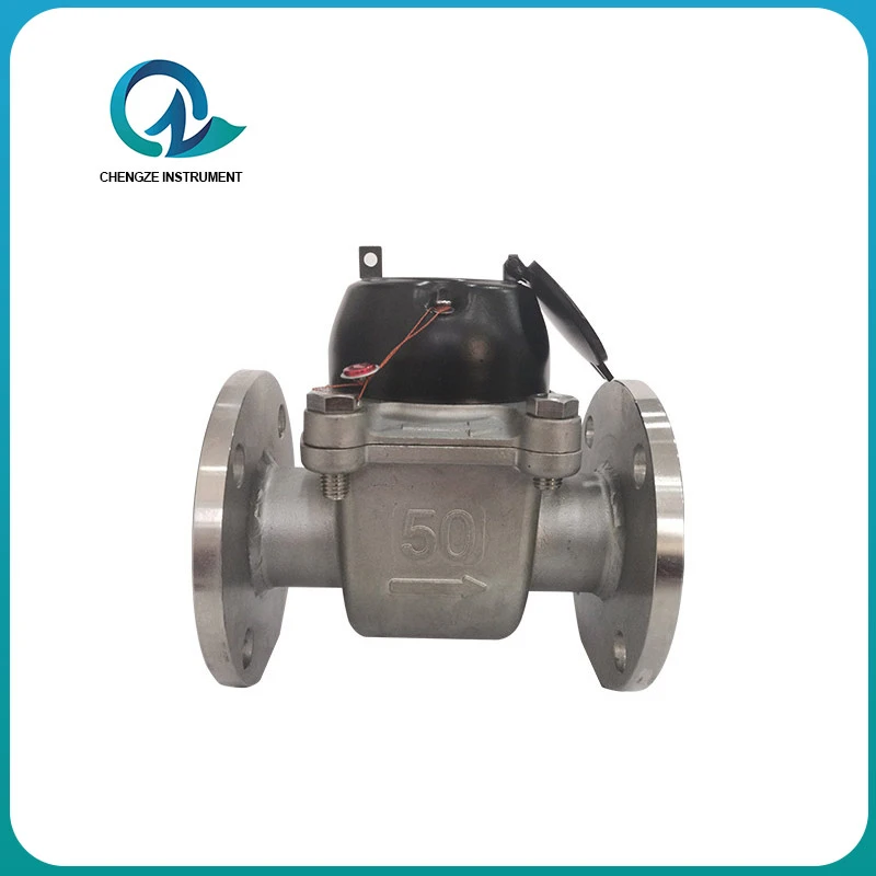 Mechanischer Wasserzähler aus Edelstahl